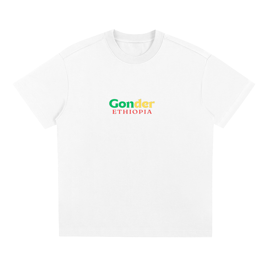 Gonder Ethiopia printe Sorona Quick-Dry Cooling T-Shirt