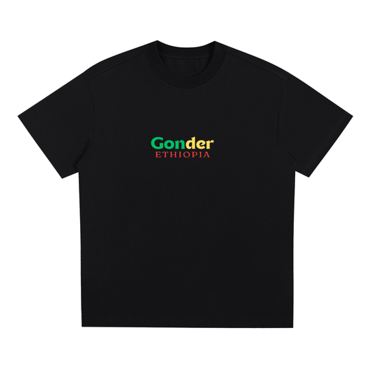 Gonder Ethiopia printe Sorona Quick-Dry Cooling T-Shirt