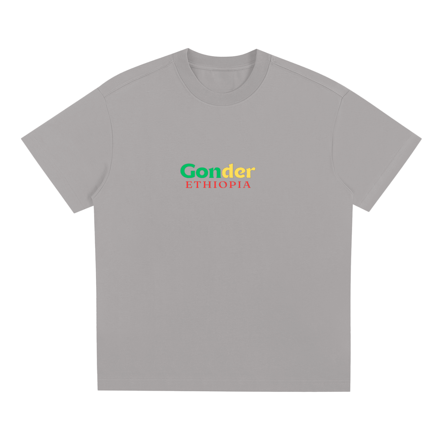 Gonder Ethiopia printe Sorona Quick-Dry Cooling T-Shirt